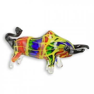 Mg 215 murano glass bull 1